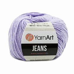 Пряжа YarnArt 'Jeans' 50гр 160м (55% хлопок, 45% полиакрил)