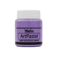 Краска акриловая ArtPastel, фиолетовый тёплый, 80мл, Wizzart