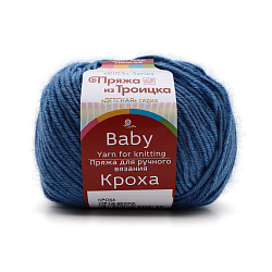 Пряжа из Троицка 'Кроха' 50гр. 135м. (20% шерсть мериноса, 80% акрил)