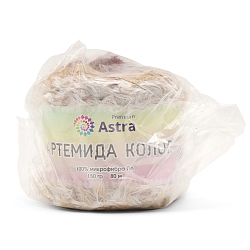 Пряжа Astra Premium 'Артемида Колор' 150гр 80м (100% микрофибра ПЛ)