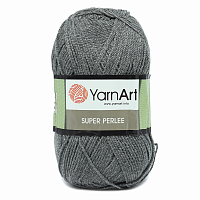 Пряжа YarnArt 'Super Perlee' 100гр 400м (100% акрил) (29 серый)