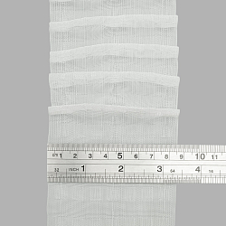 8120-SPD Тесьма шторная 1/2 'Параллельная складка' (7 рядов петель, 3 шнура) 82мм*100м, прозр.