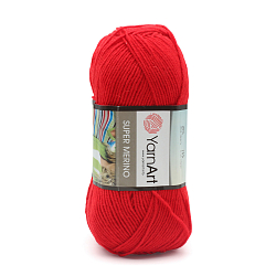 Пряжа YarnArt 'Super Merino' 100гр 280м (25% шерсть, 75% акрил)