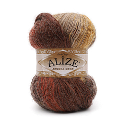 Пряжа ALIZE 'Angora Gold Batik' 100гр. 550м (80% акрил, 20% шерсть) ТУ