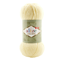 Пряжа ALIZE 'Alpaca Royal NEW' 100гр. 250м (55% акрил, 15% альпака, 30% шерсть)