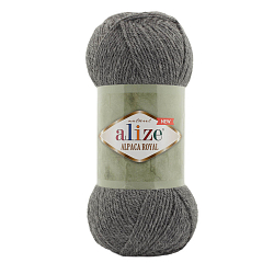 Пряжа ALIZE 'Alpaca Royal NEW' 100гр. 250м (55% акрил, 15% альпака, 30% шерсть)