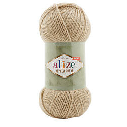 Пряжа ALIZE 'Alpaca Royal NEW' 100гр. 250м (55% акрил, 15% альпака, 30% шерсть)