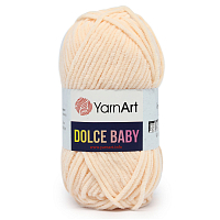 Пряжа YarnArt 'Dolce Baby' 50гр 85м (100% микрополиэстер) (779 пудровый)