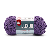 Пряжа YarnArt 'Luxor' 50гр 125м (100% мерсеризованный хлопок) (1220 фиолетовый)