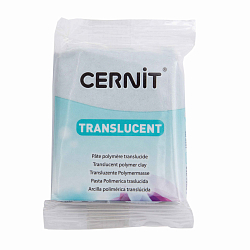 CE0920056 Пластика полимерная запекаемая 'Cernit 'TRANSLUCENT' прозрачный 56 гр.