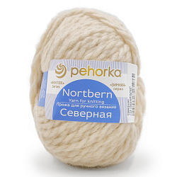 Пряжа Пехорка 'Северная' 50гр. 50м. (30% ангора, 30% шерсть, 40% акрил ВО)