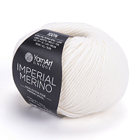 Пряжа YarnArt 'Imperial Merino' 50гр 100м (100% тонкая мериносовая шерсть) (3302 белый)