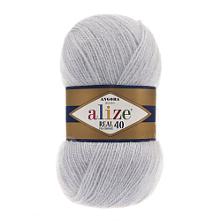 Пряжа ALIZE 'Angora real 40' 100 гр. 430м (40% шерсть, 60% акрил)