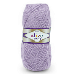 Пряжа ALIZE 'Angora real 40' 100 гр. 430м (40% шерсть, 60% акрил)