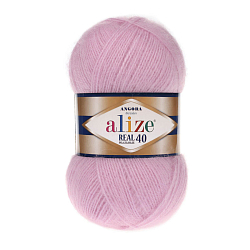 Пряжа ALIZE 'Angora real 40' 100 гр. 430м (40% шерсть, 60% акрил)