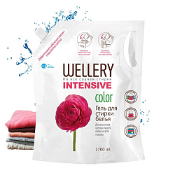 Средство для стирки жидкое концентрированное 'Wellery Intensive Color' 1,7л