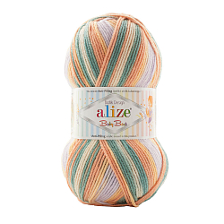 Пряжа Alize 'Baby Best Batik' 100г 240м (10% бамбук, 90% акрил) с эффектом АНТИПИЛЛИНГ