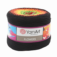Пряжа YarnArt 'Flowers' 250гр 1000м (55% хлопок, 45% полиакрил) (267 секционный)