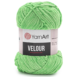 Пряжа YarnArt 'Velour' 100г 170м (100% микрополиэстер)