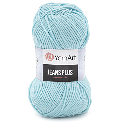 Пряжа YarnArt 'Jeans Plus' 100гр 160м (55% хлопок, 45% полиакрил)