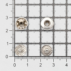 ВТ-2 Кнопка (S-образная) 10мм металл/цв.эмаль (уп.~144шт) NEW STAR