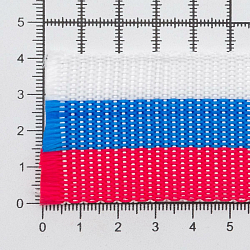 С3569Г17 Стропа-40 рис.8516 триколор 40мм*25м, 26,9 г/м
