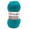 Пряжа YarnArt 'Angora Star' 100гр 500м (20% тонкая шерсть, 80% акрил) 11448 яркая бирюза