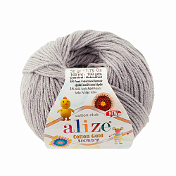 Пряжа Alize 'Cotton Gold Hobby NEW' 50г 165м (55% хлопок, 45% акрил)