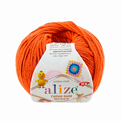 Пряжа Alize 'Cotton Gold Hobby NEW' 50г 165м (55% хлопок, 45% акрил)