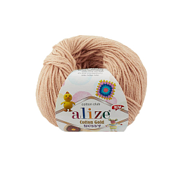 Пряжа Alize 'Cotton Gold Hobby NEW' 50г 165м (55% хлопок, 45% акрил)