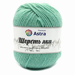 Пряжа Astra Premium 'Шерсть яка' (Yak wool) 100гр 120м (+/-5%) (25%шерсть яка, 50%шерсть, 25%фибра)