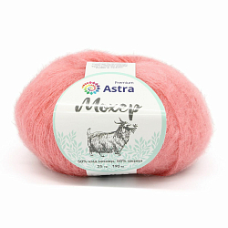 Пряжа Astra Premium 'Мохер' (Mohair) 25гр 190м (+/-5%) (50% кид мохер, 50% акрил)