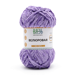 Пряжа Вязь 'Велюровая' 100гр 160м (100% полиэстер)