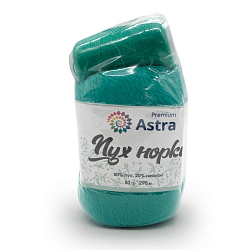 Пряжа Astra Premium 'Пух норки' (Mink yarn) 50гр 290м (+/- 5%) (80% пух, 20% нейлон) (+нить 20гр)