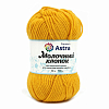 Пряжа Astra Premium 'Молочный хлопок' (Milk Cotton) 50гр 100м (+/-5%) (50%хлопок, 50%молочный акрил) 34 горчичный